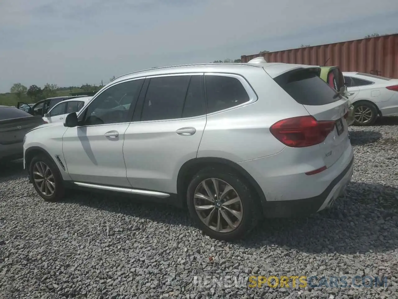 2 fotografías del automóvil dañado 5UXTR7C55KLR49045 BMW X3 2019