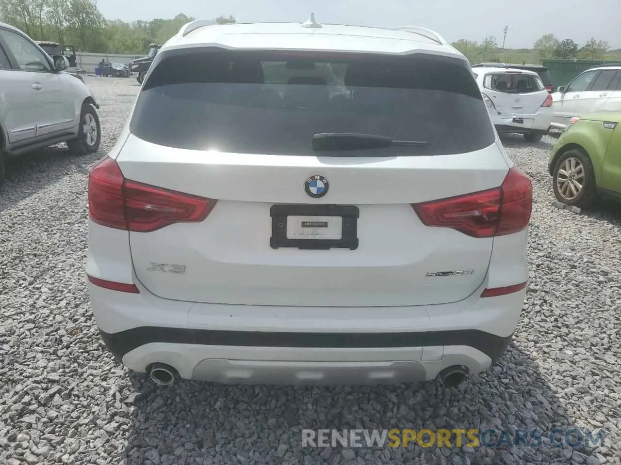 6 fotografías del automóvil dañado 5UXTR7C55KLR49045 BMW X3 2019