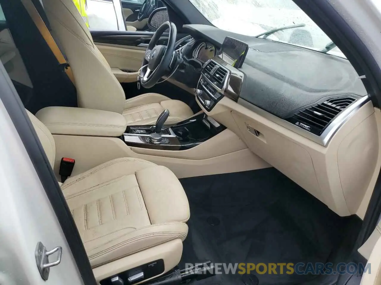 5 fotografías del automóvil dañado 5UXTR7C56KLE93737 BMW X3 2019