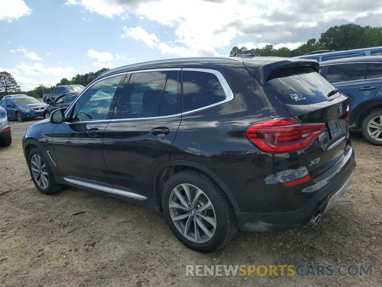 2 fotografías del automóvil dañado 5UXTR7C56KLF27949 BMW X3 2019