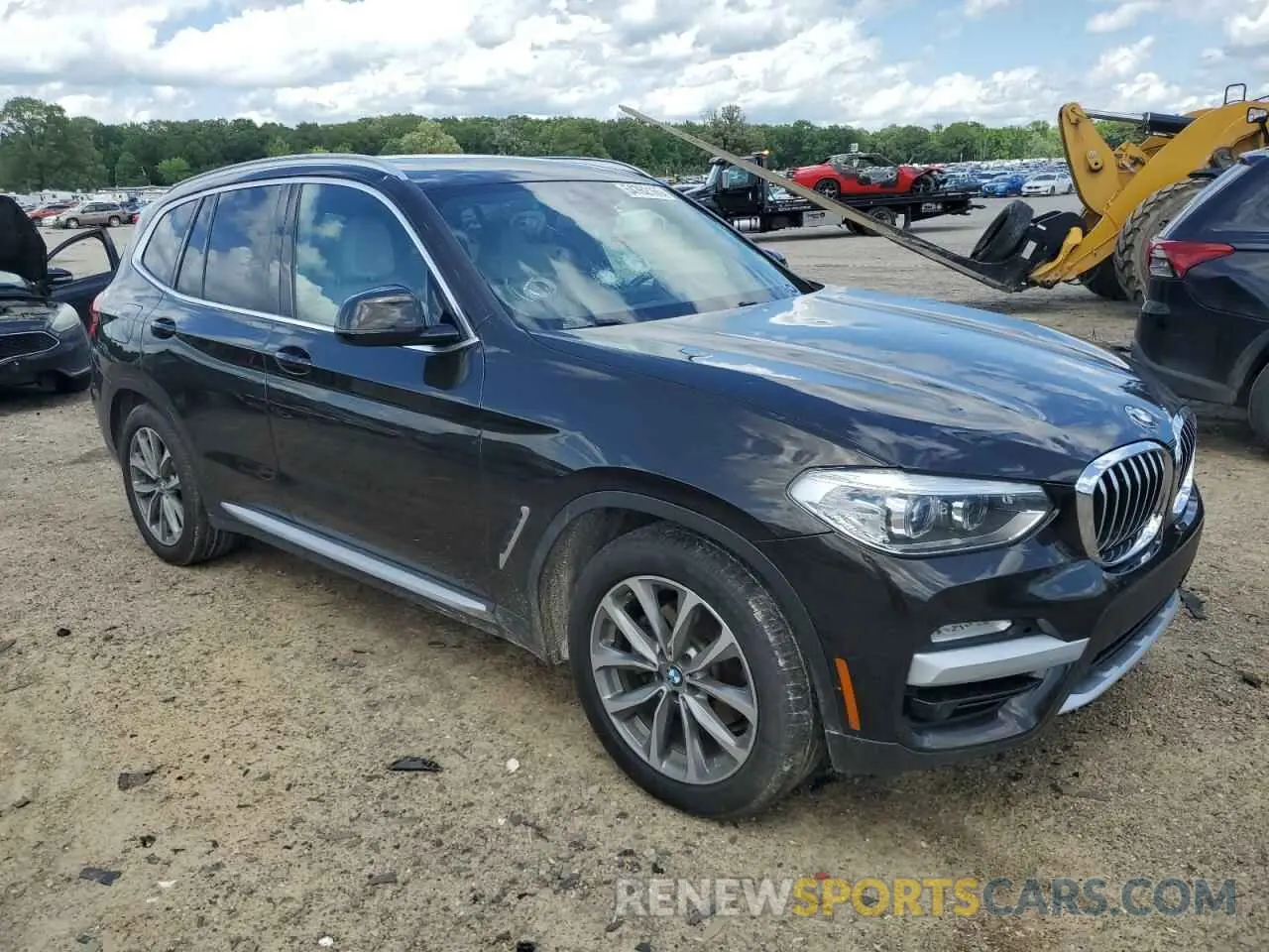4 fotografías del automóvil dañado 5UXTR7C56KLF27949 BMW X3 2019