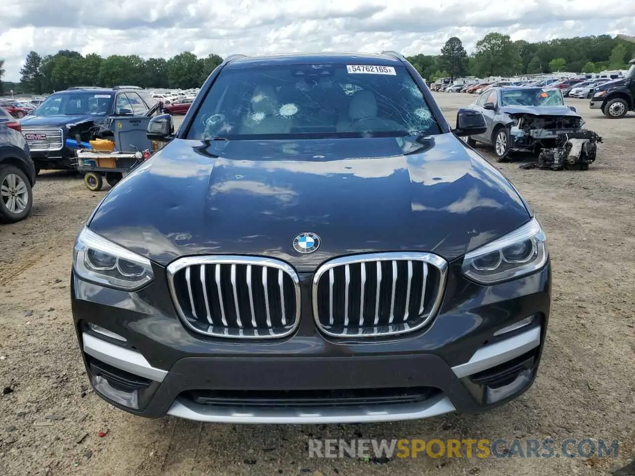 5 fotografías del automóvil dañado 5UXTR7C56KLF27949 BMW X3 2019
