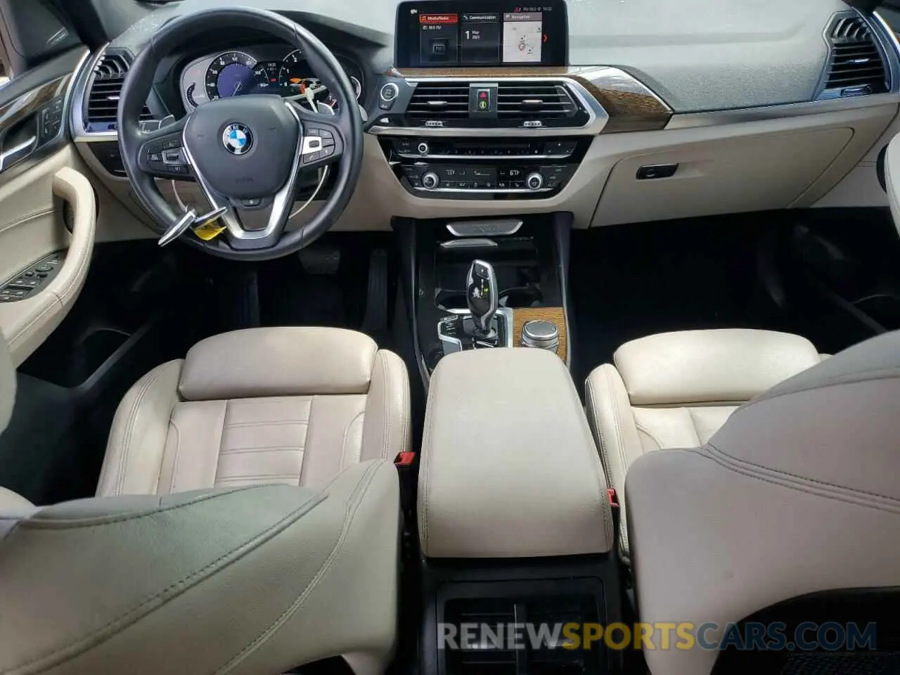 8 fotografías del automóvil dañado 5UXTR7C56KLF27949 BMW X3 2019