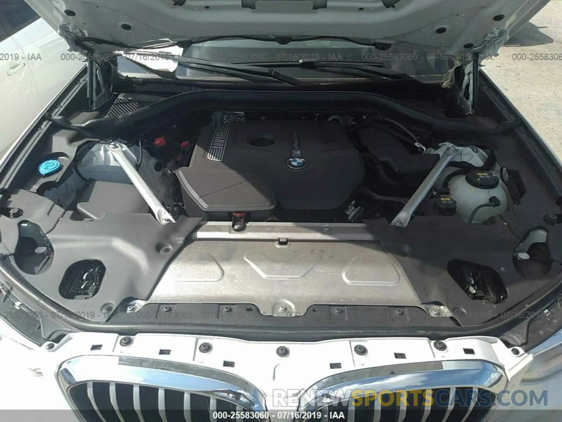 10 fotografías del automóvil dañado 5UXTR7C56KLF30687 BMW X3 2019