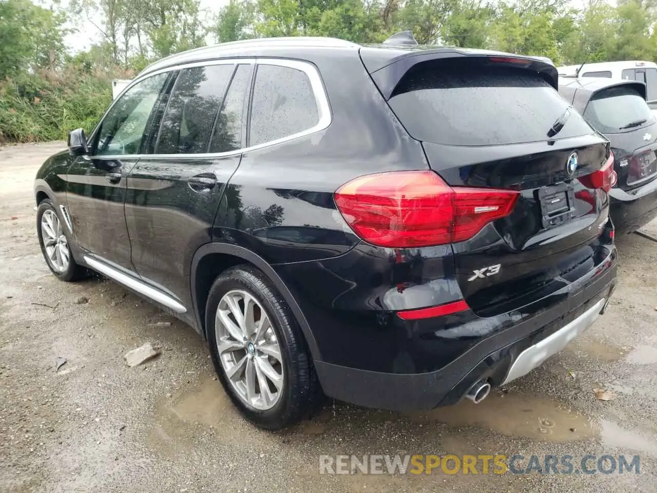 3 fotografías del automóvil dañado 5UXTR7C56KLF36439 BMW X3 2019