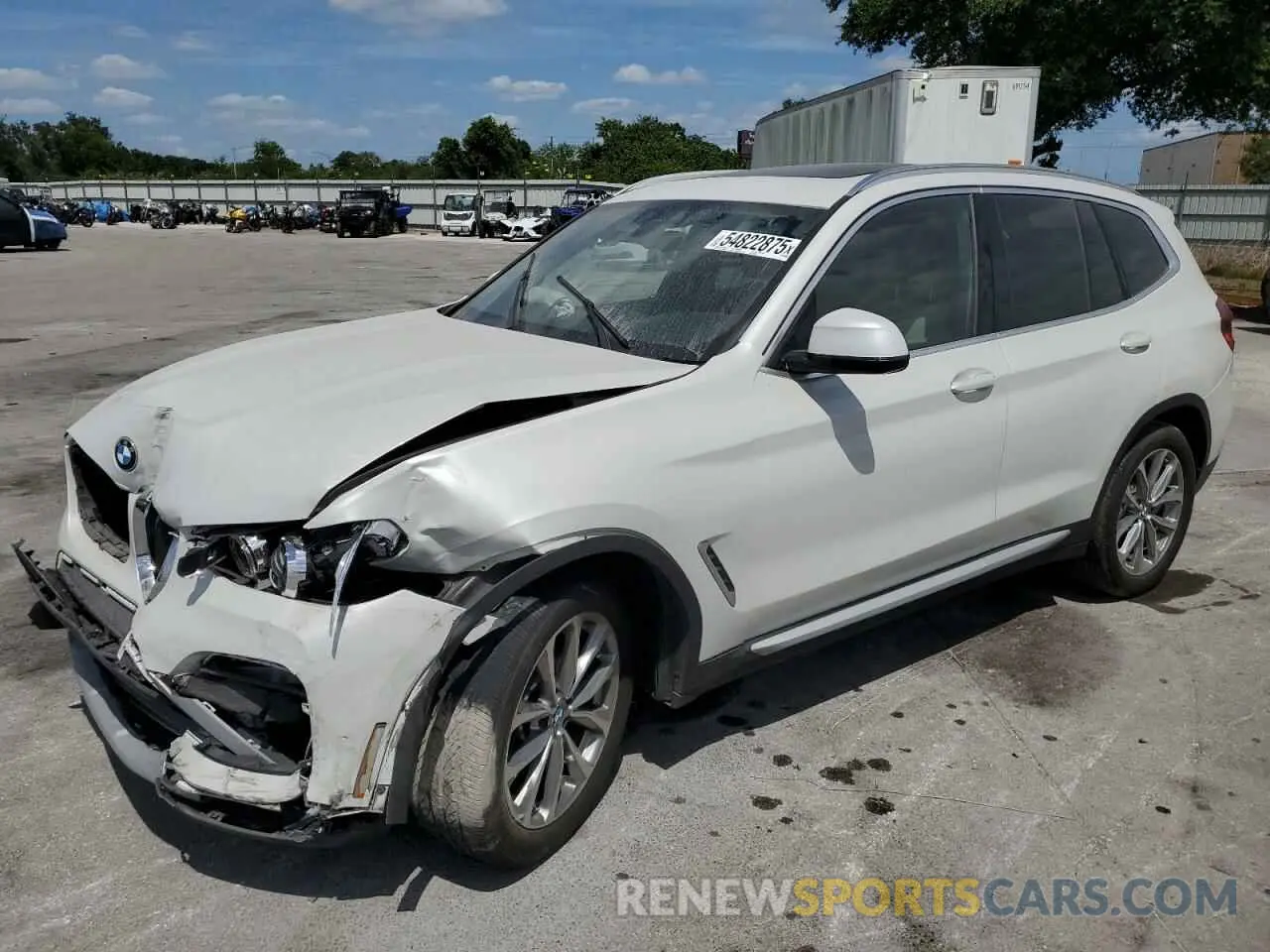 1 fotografías del automóvil dañado 5UXTR7C56KLR53038 BMW X3 2019