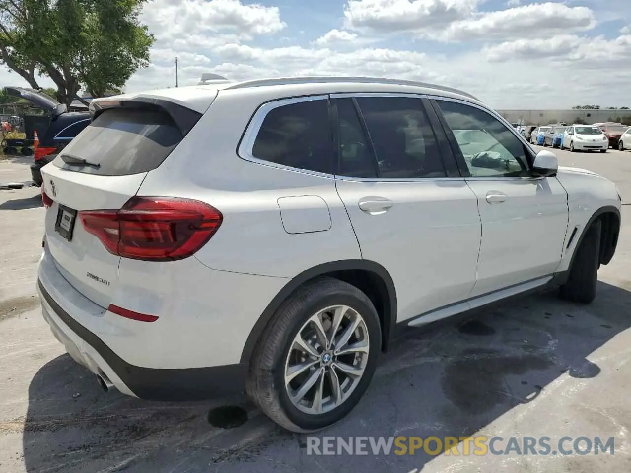 3 fotografías del automóvil dañado 5UXTR7C56KLR53038 BMW X3 2019