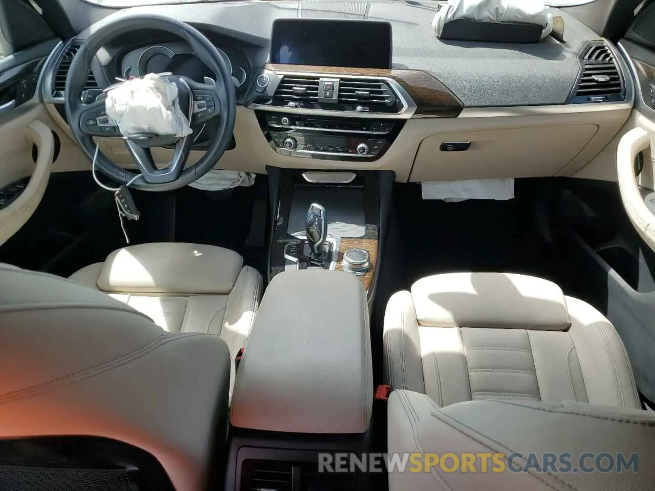 8 fotografías del automóvil dañado 5UXTR7C56KLR53038 BMW X3 2019