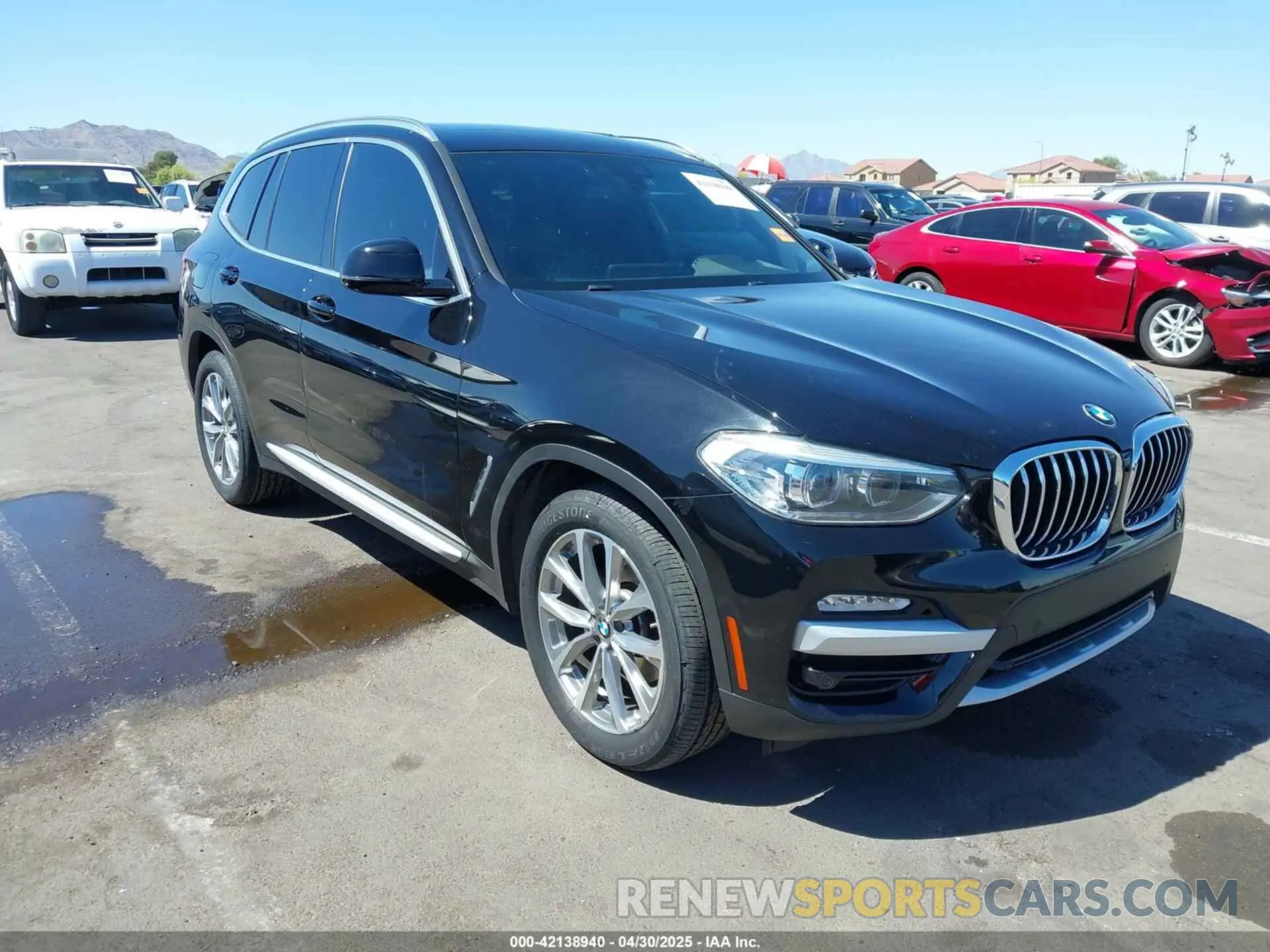 1 fotografías del automóvil dañado 5UXTR7C57KLF26499 BMW X3 2019
