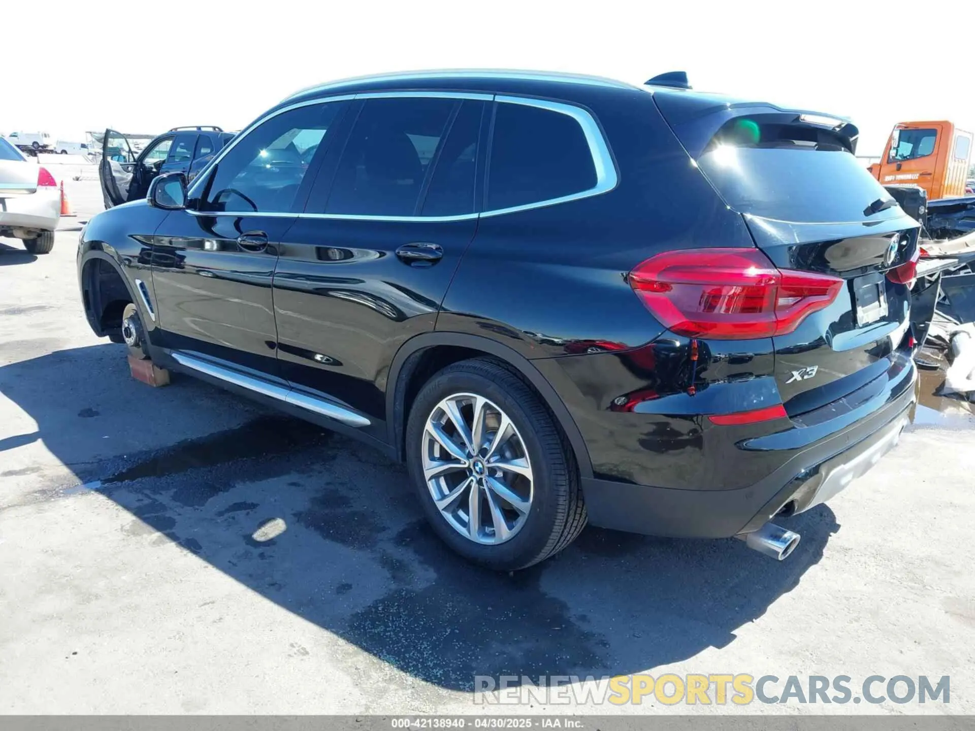 3 fotografías del automóvil dañado 5UXTR7C57KLF26499 BMW X3 2019