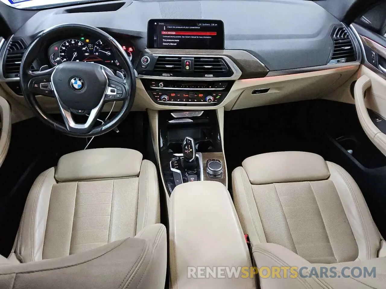 8 fotografías del automóvil dañado 5UXTR7C57KLF27832 BMW X3 2019