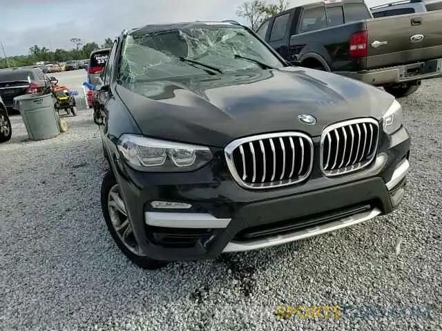 12 fotografías del automóvil dañado 5UXTR7C57KLF28768 BMW X3 2019