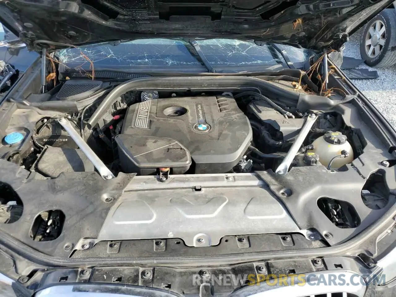 13 fotografías del automóvil dañado 5UXTR7C57KLF28768 BMW X3 2019