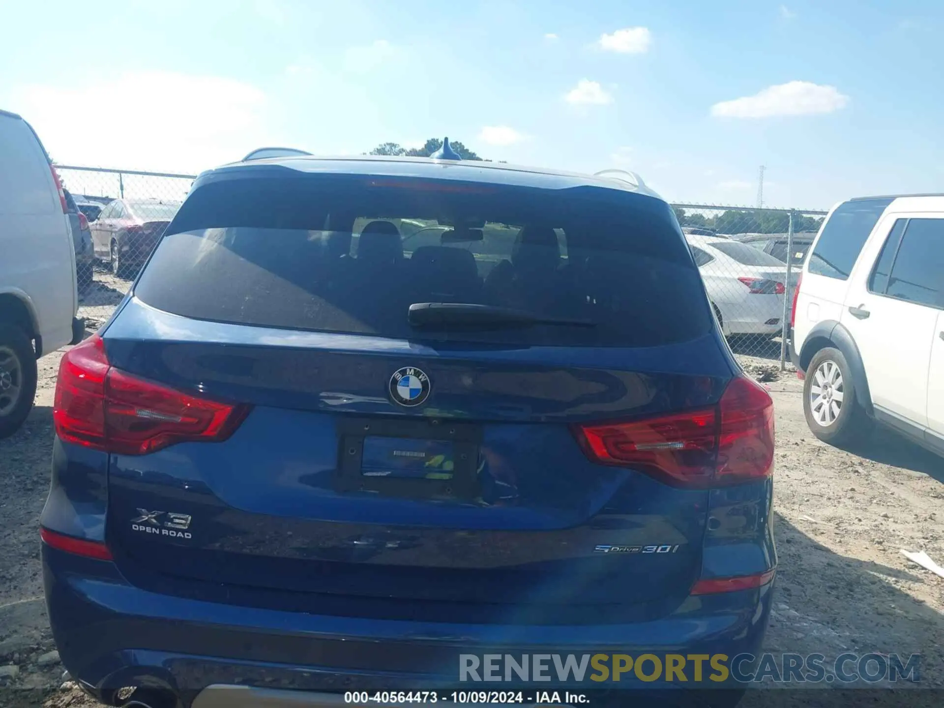 17 fotografías del automóvil dañado 5UXTR7C57KLF34635 BMW X3 2019