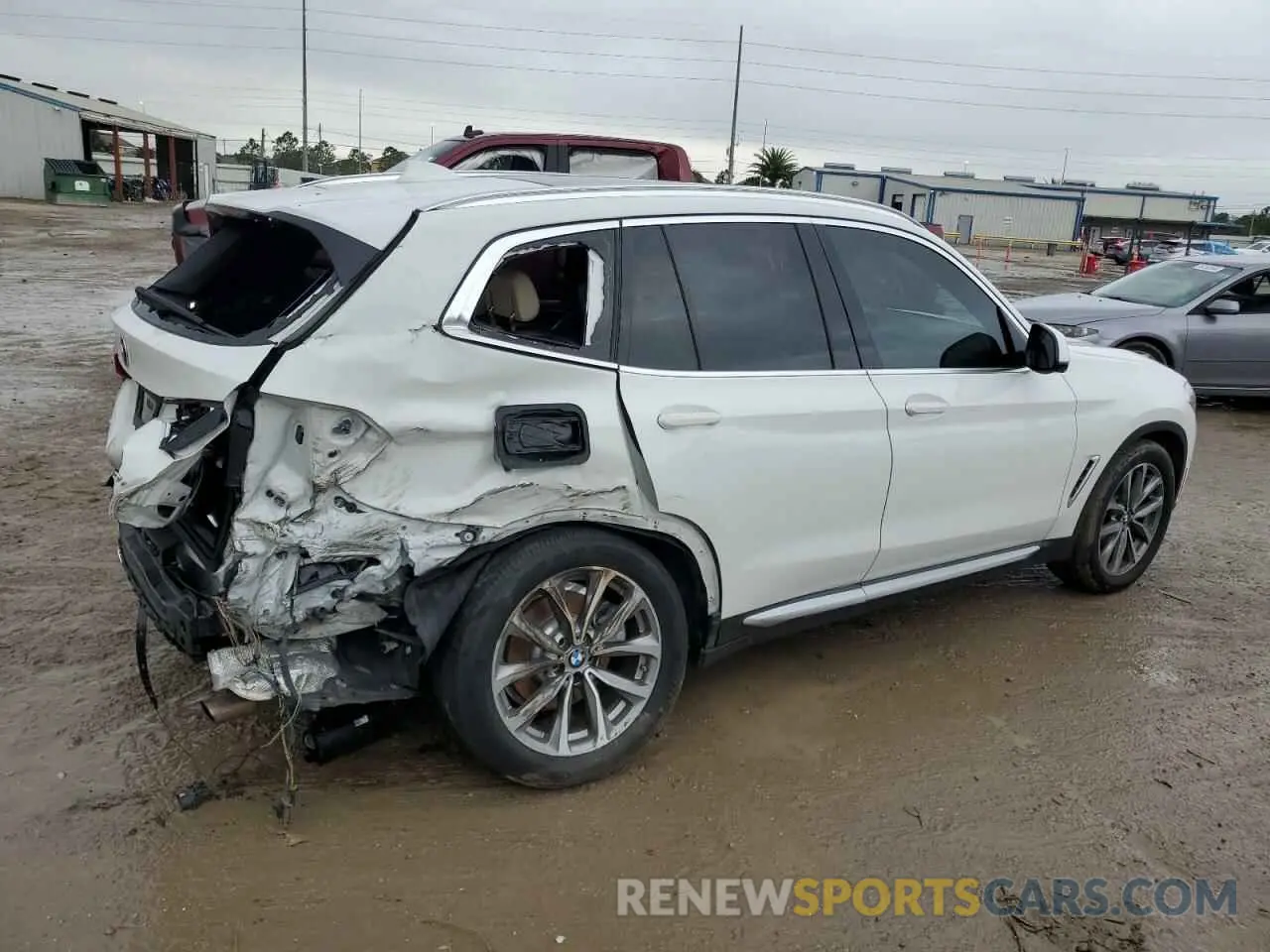 3 fotografías del automóvil dañado 5UXTR7C57KLF37356 BMW X3 2019