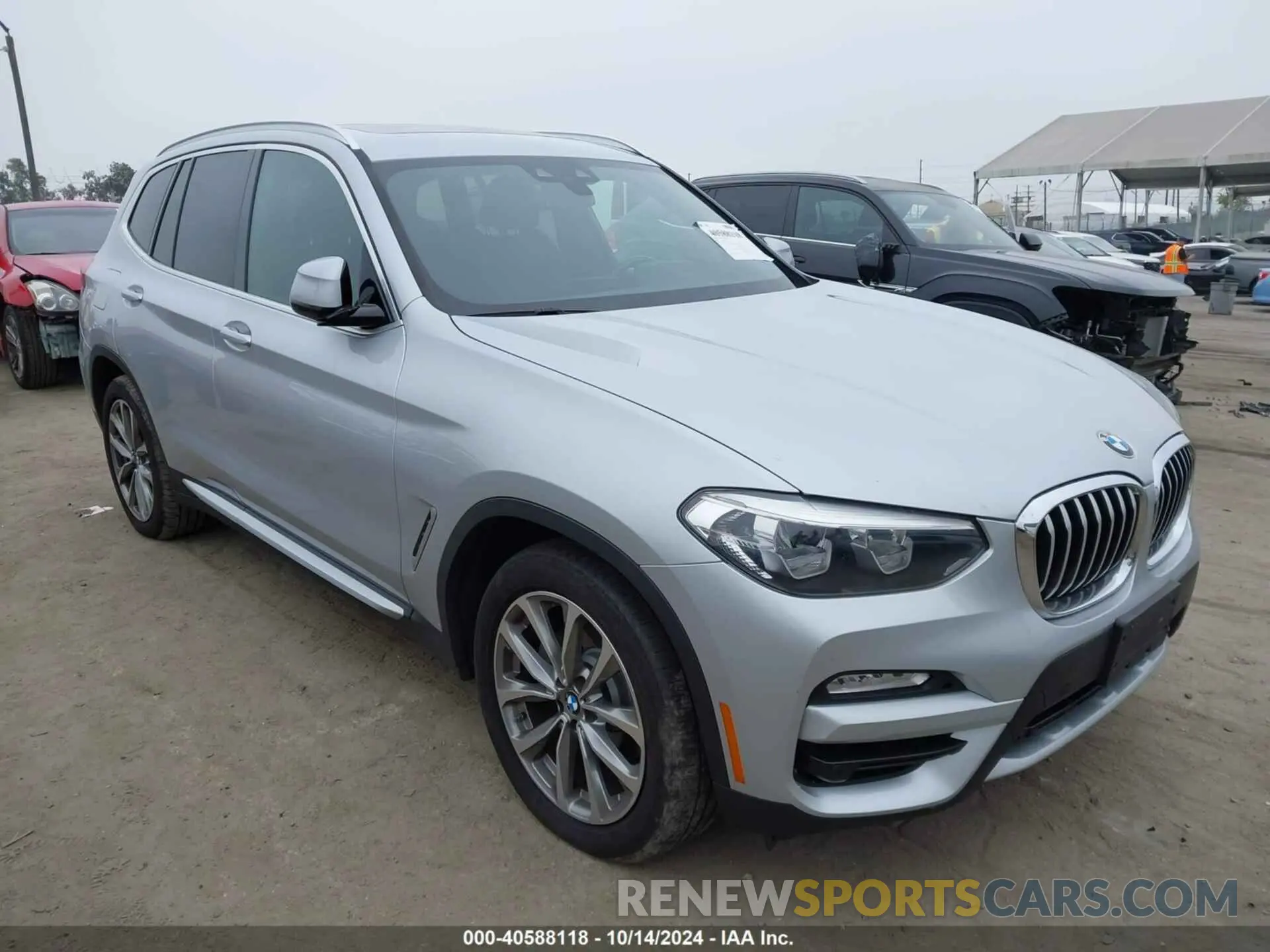 1 fotografías del automóvil dañado 5UXTR7C57KLR51735 BMW X3 2019