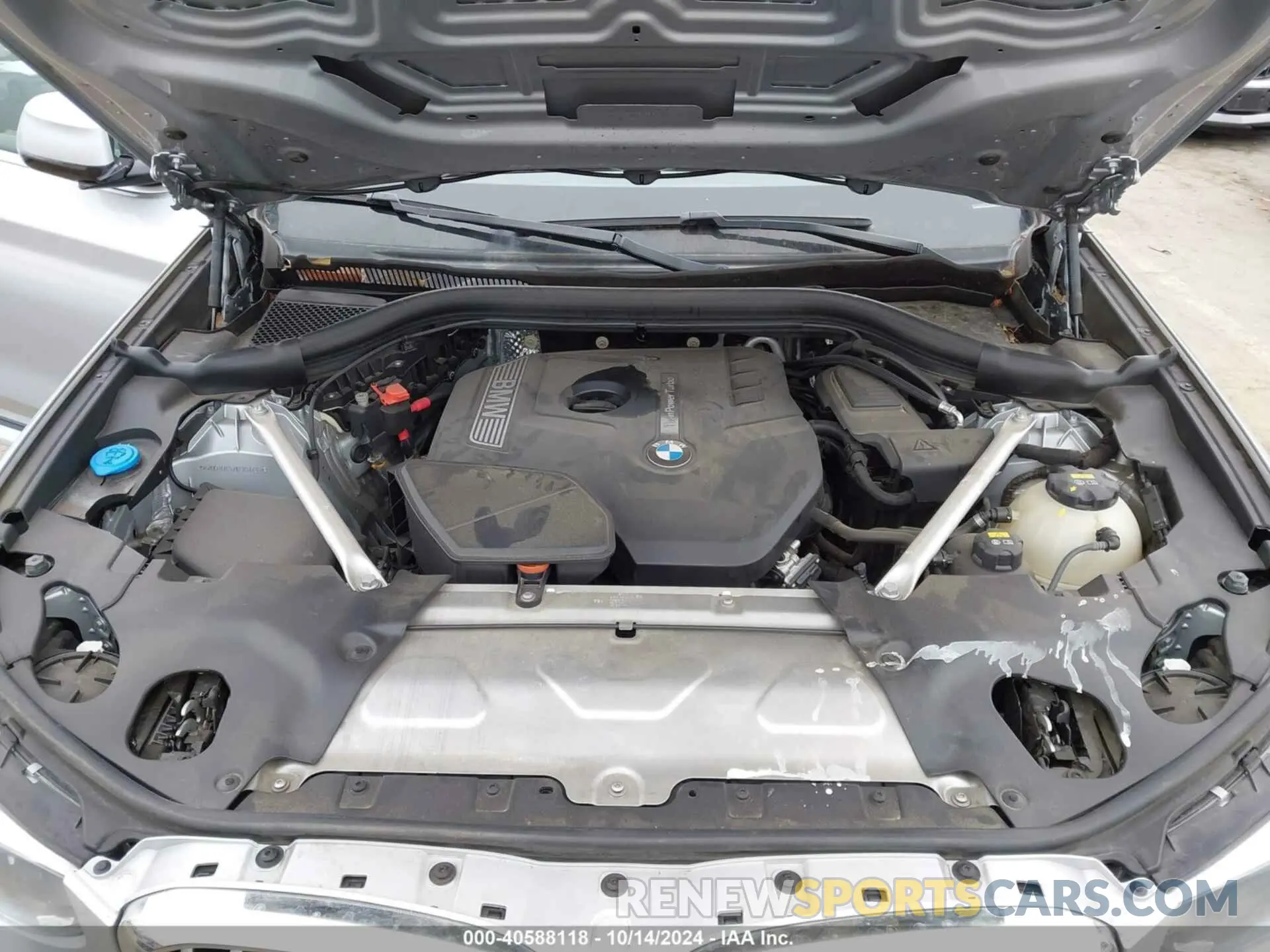 10 fotografías del automóvil dañado 5UXTR7C57KLR51735 BMW X3 2019