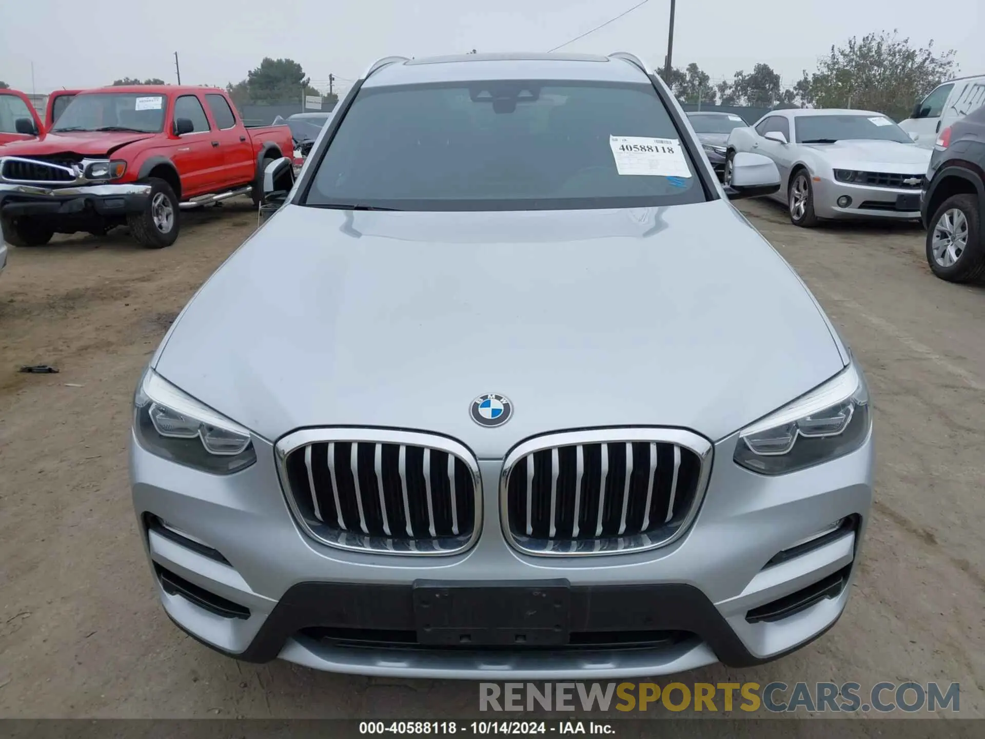 12 fotografías del automóvil dañado 5UXTR7C57KLR51735 BMW X3 2019