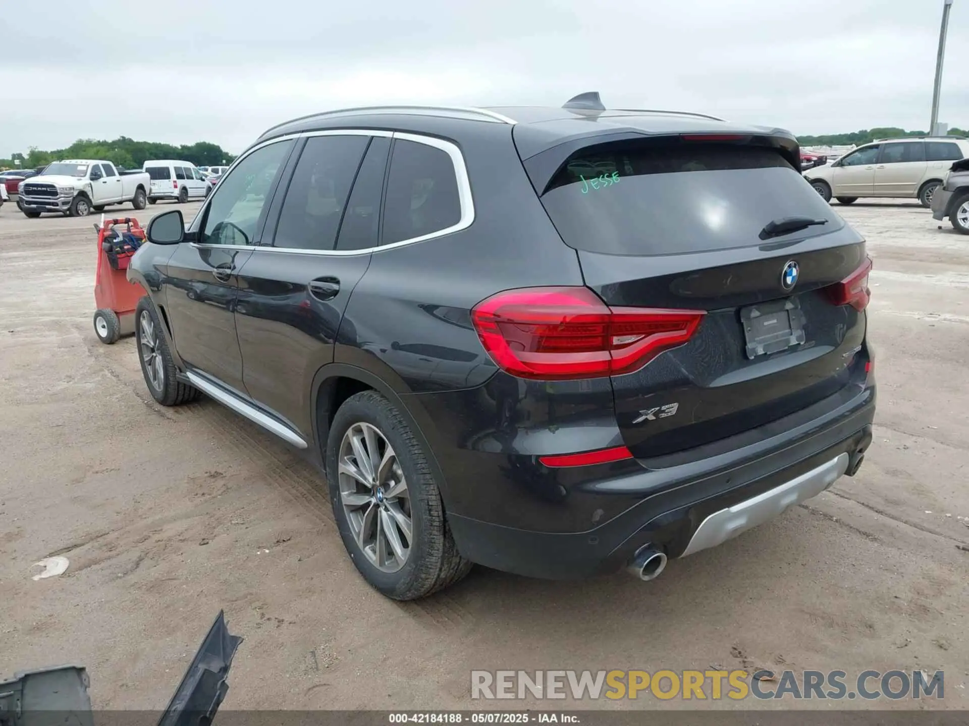 3 fotografías del automóvil dañado 5UXTR7C58KLE96414 BMW X3 2019