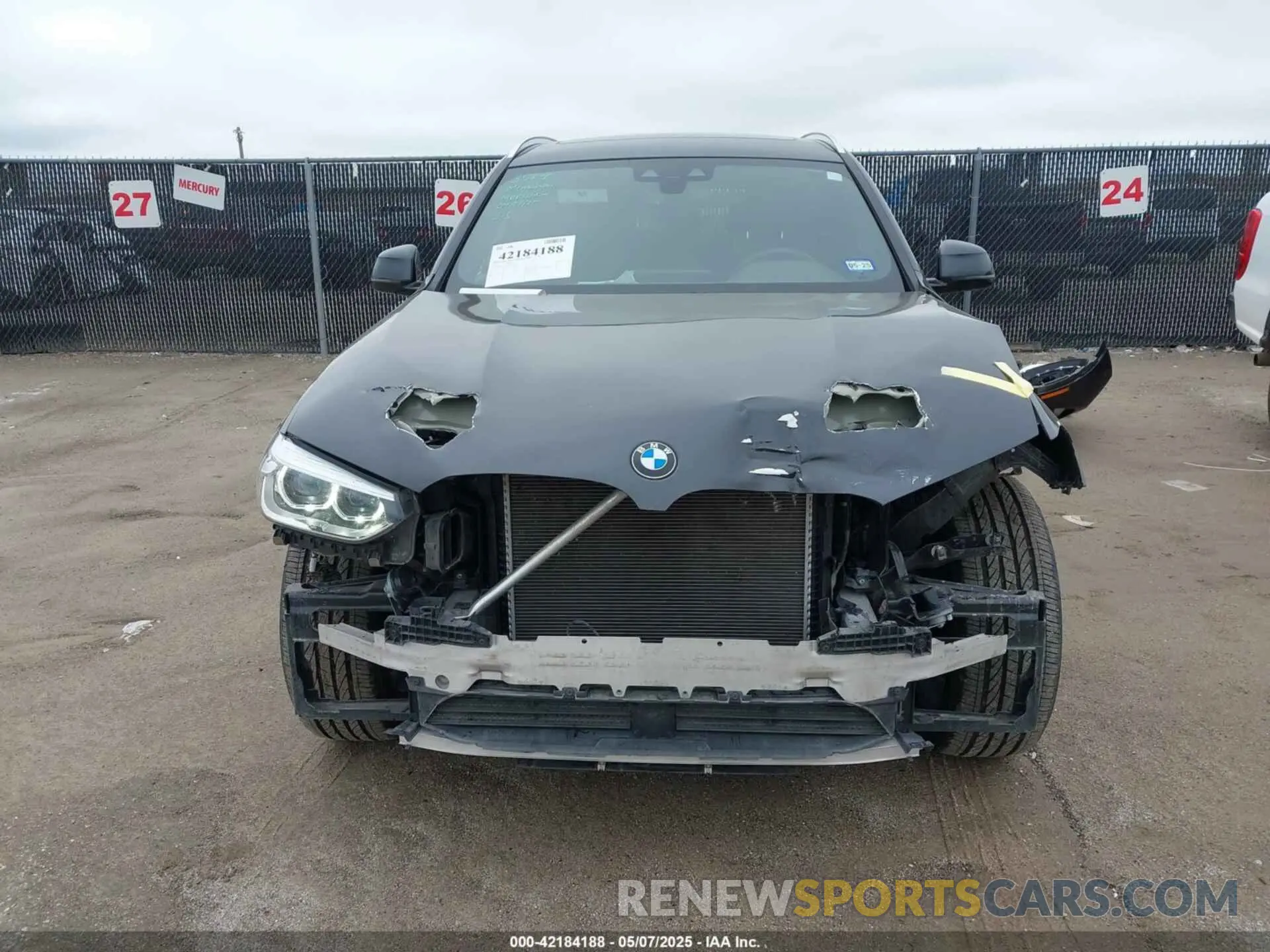 6 fotografías del automóvil dañado 5UXTR7C58KLE96414 BMW X3 2019