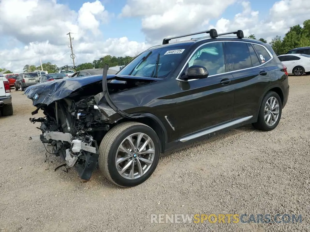 1 fotografías del automóvil dañado 5UXTR7C58KLE96509 BMW X3 2019