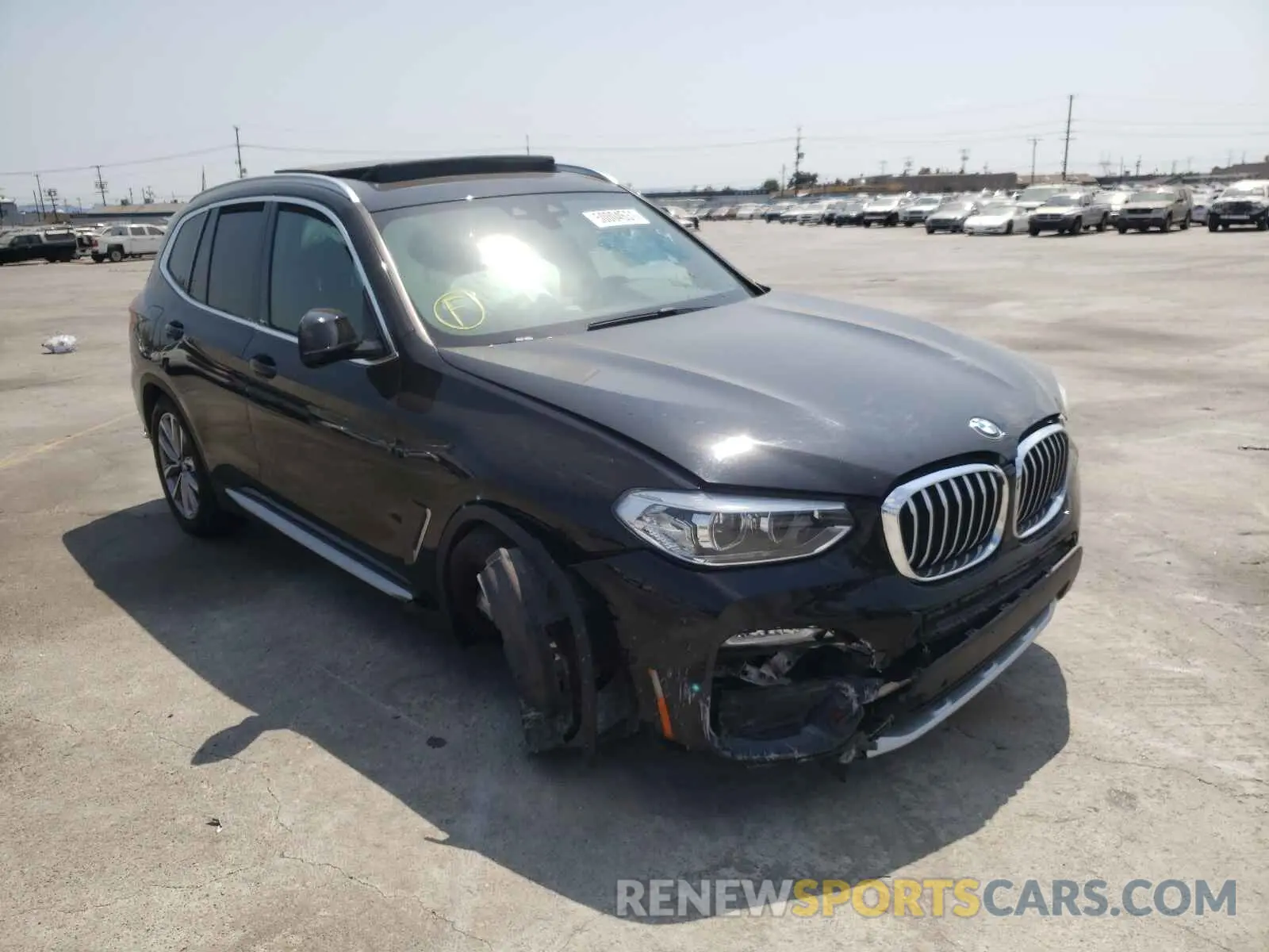 1 fotografías del automóvil dañado 5UXTR7C58KLF23871 BMW X3 2019