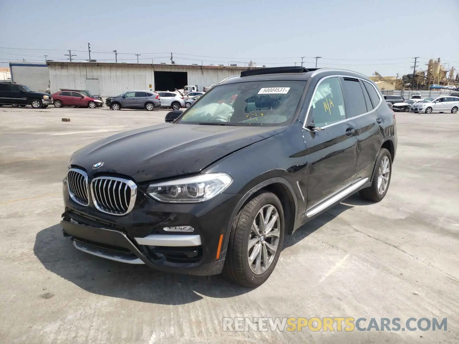 2 fotografías del automóvil dañado 5UXTR7C58KLF23871 BMW X3 2019
