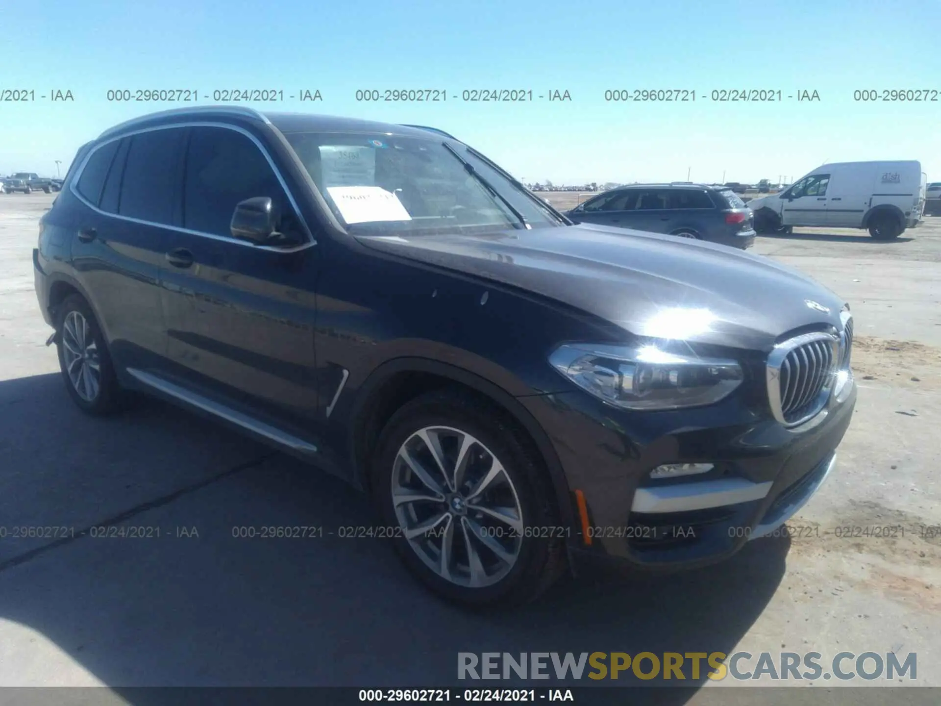 1 fotografías del automóvil dañado 5UXTR7C58KLF36216 BMW X3 2019