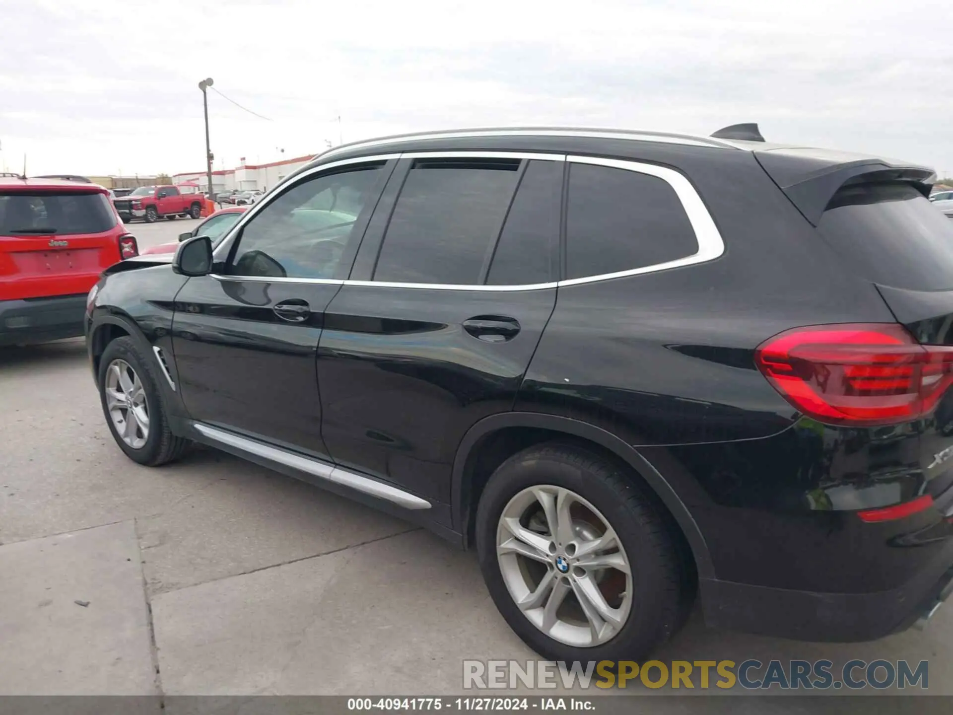 14 fotografías del automóvil dañado 5UXTR7C58KLR44535 BMW X3 2019