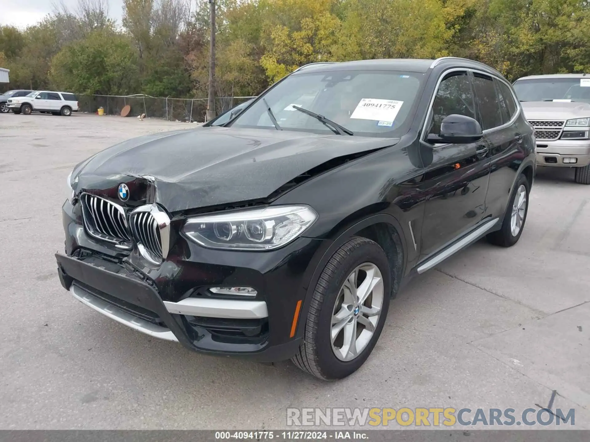 2 fotografías del automóvil dañado 5UXTR7C58KLR44535 BMW X3 2019