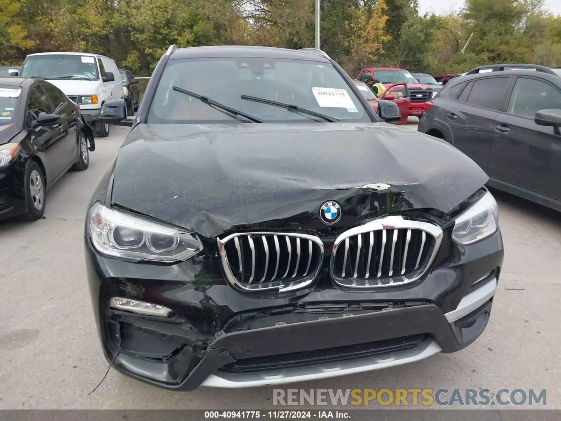 6 fotografías del automóvil dañado 5UXTR7C58KLR44535 BMW X3 2019