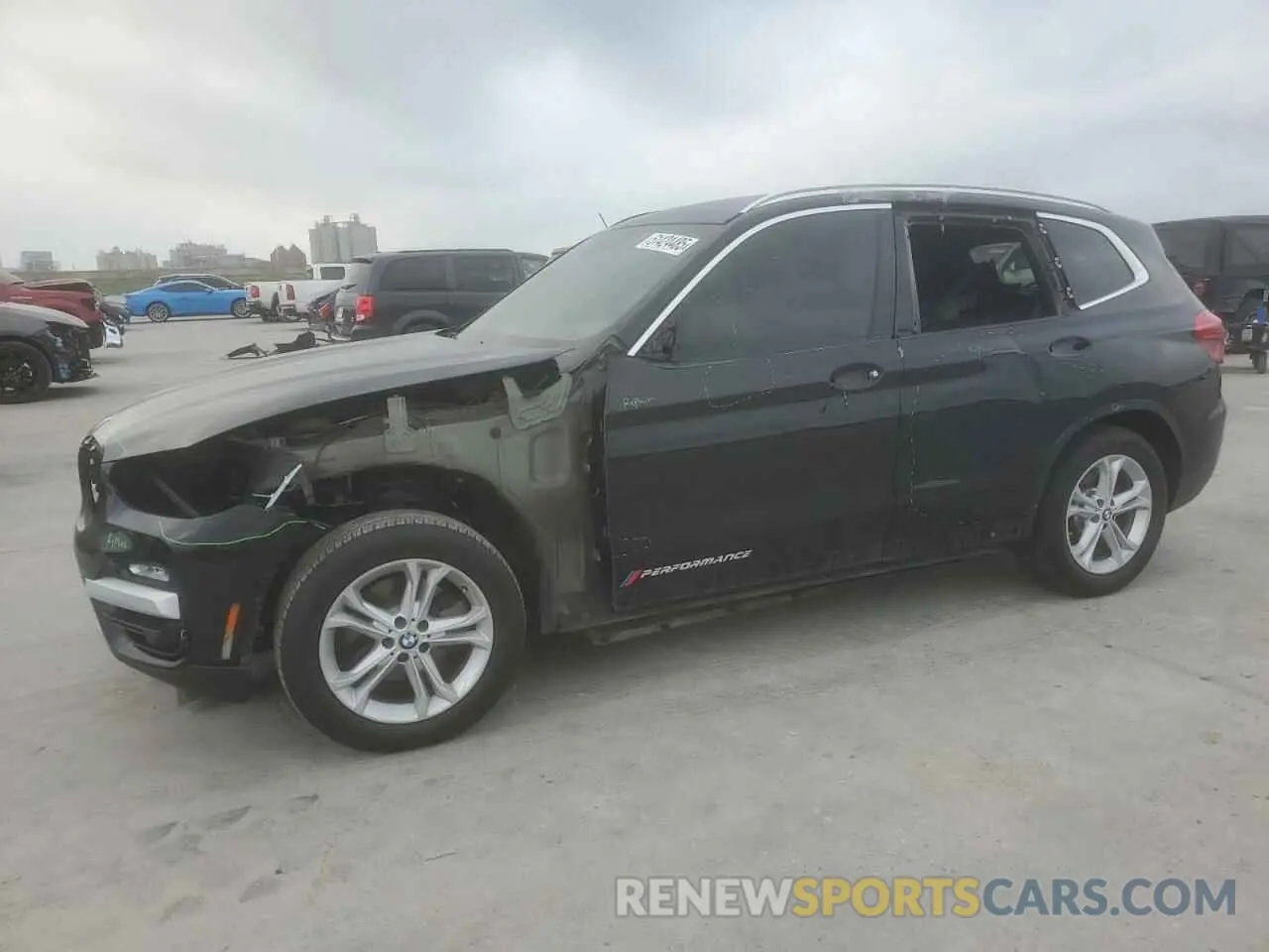 1 fotografías del automóvil dañado 5UXTR7C59KLF28710 BMW X3 2019