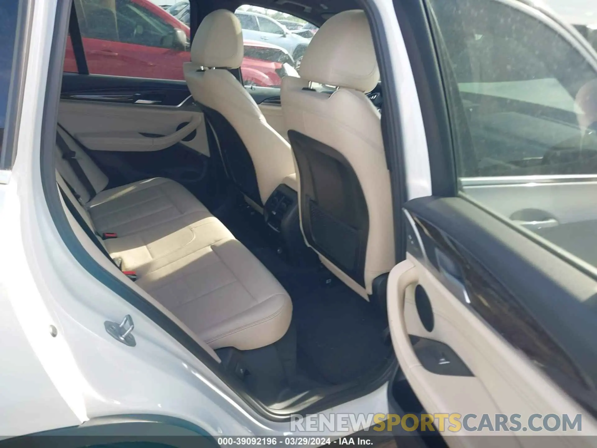 8 fotografías del automóvil dañado 5UXTR7C59KLF29288 BMW X3 2019