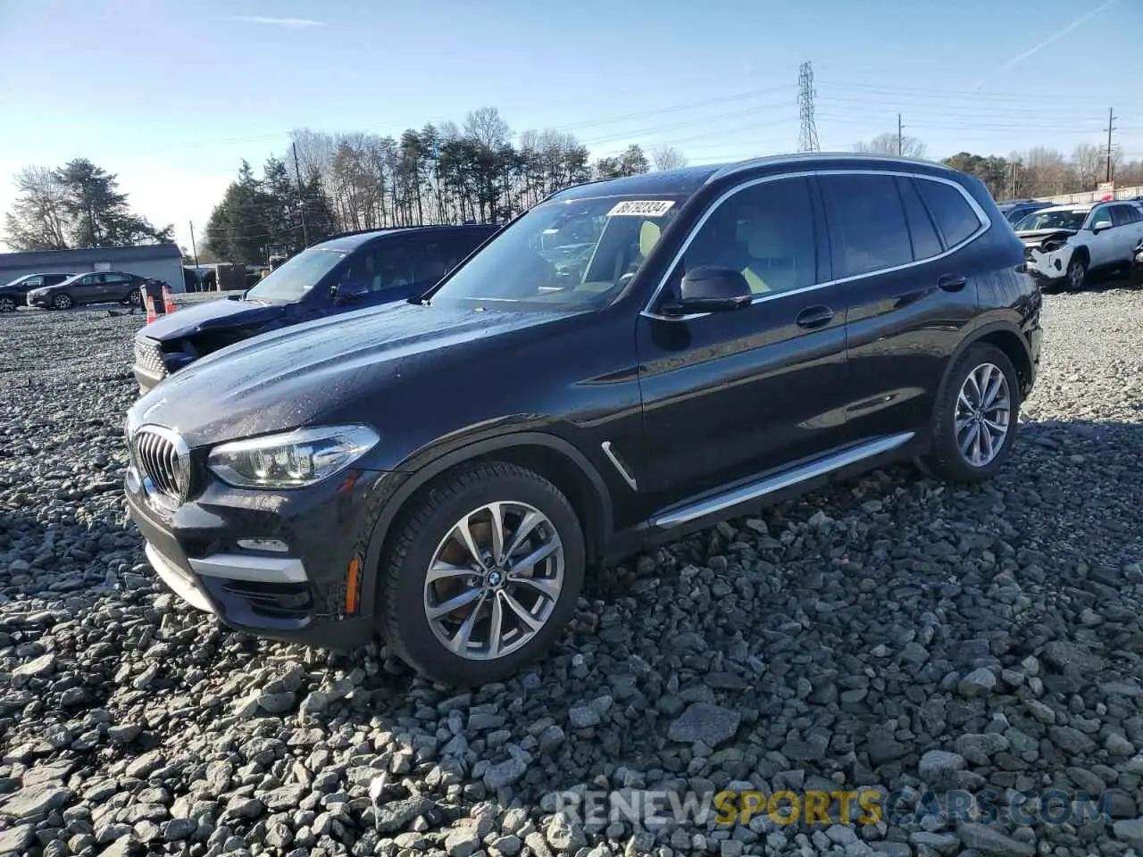 1 fotografías del automóvil dañado 5UXTR7C59KLF31512 BMW X3 2019