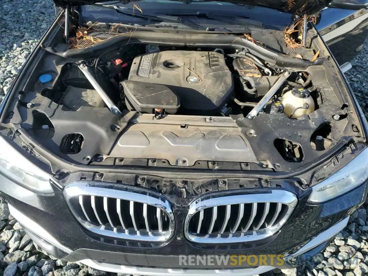 12 fotografías del automóvil dañado 5UXTR7C59KLF31512 BMW X3 2019