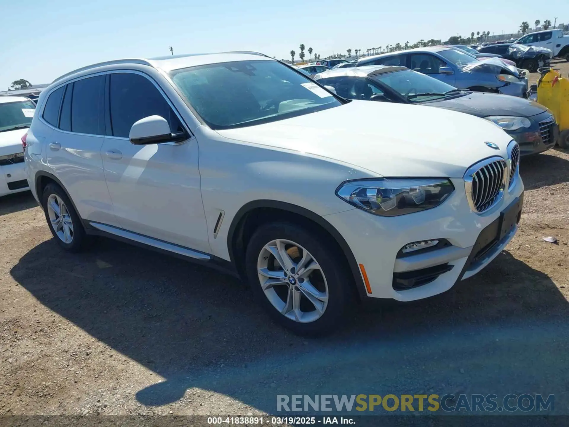 1 fotografías del automóvil dañado 5UXTR7C59KLR44964 BMW X3 2019