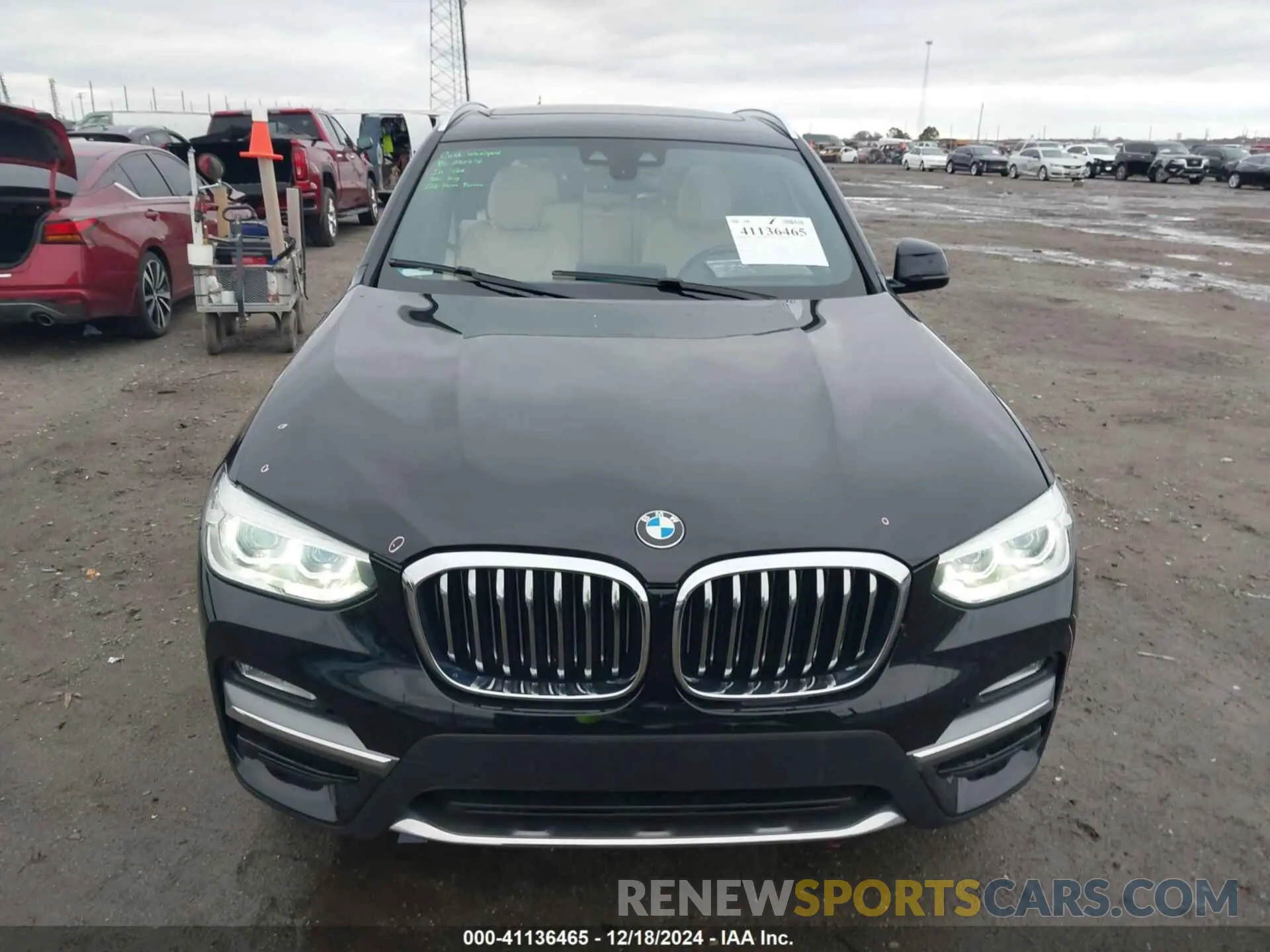 12 fotografías del automóvil dañado 5UXTR7C5XKLE88492 BMW X3 2019
