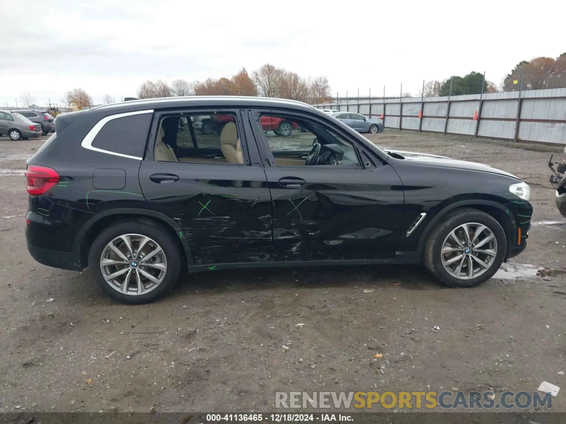 13 fotografías del automóvil dañado 5UXTR7C5XKLE88492 BMW X3 2019