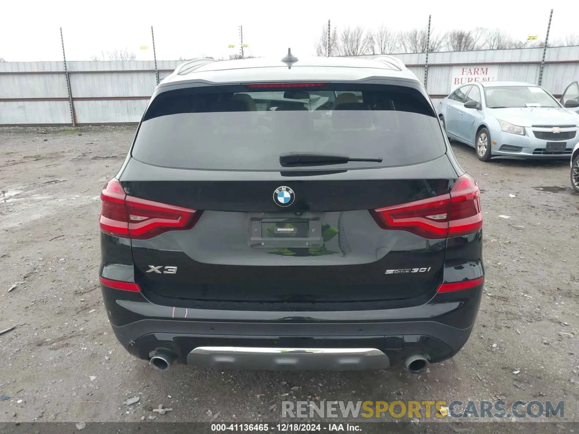 16 fotografías del automóvil dañado 5UXTR7C5XKLE88492 BMW X3 2019