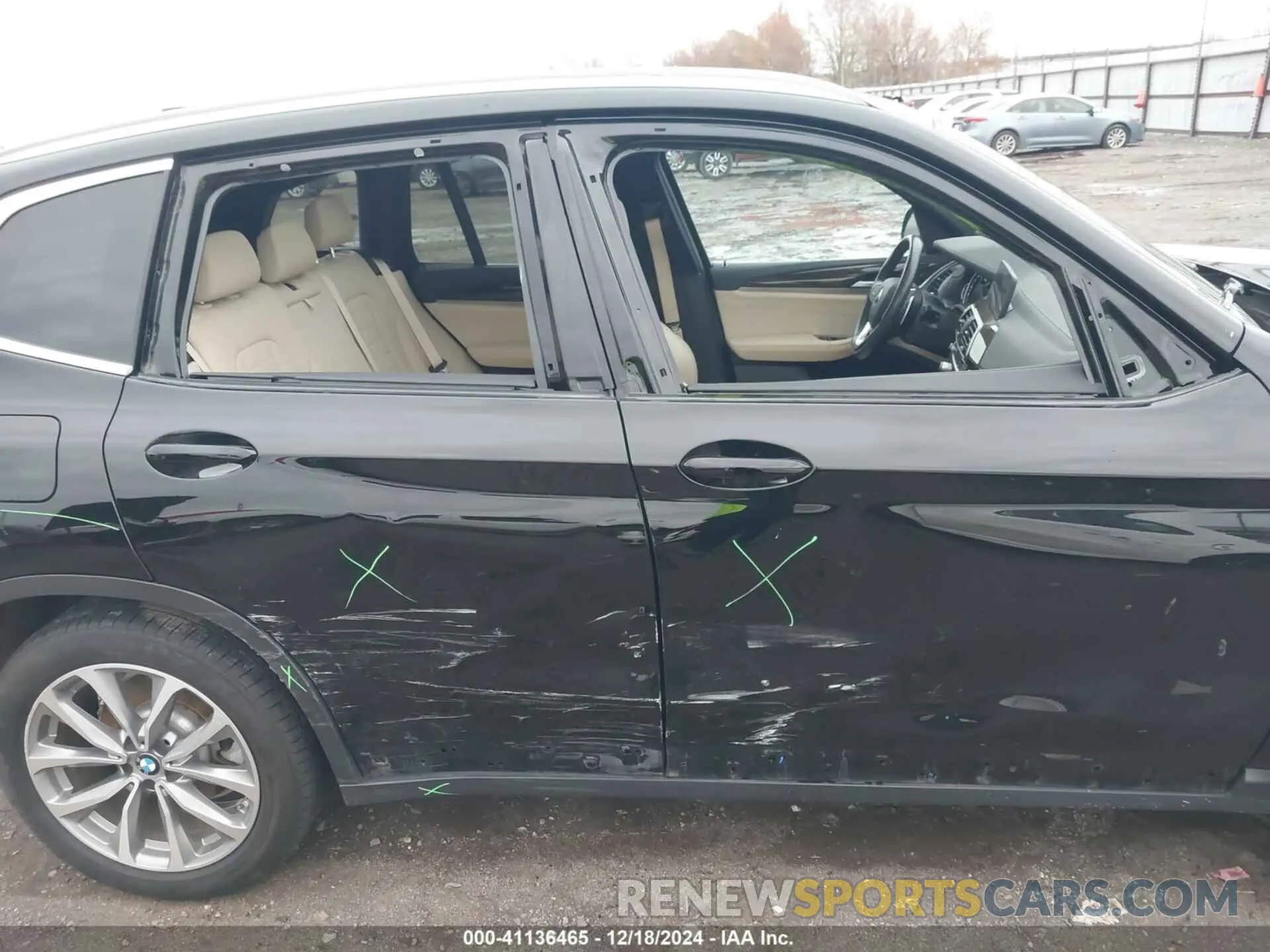 17 fotografías del automóvil dañado 5UXTR7C5XKLE88492 BMW X3 2019