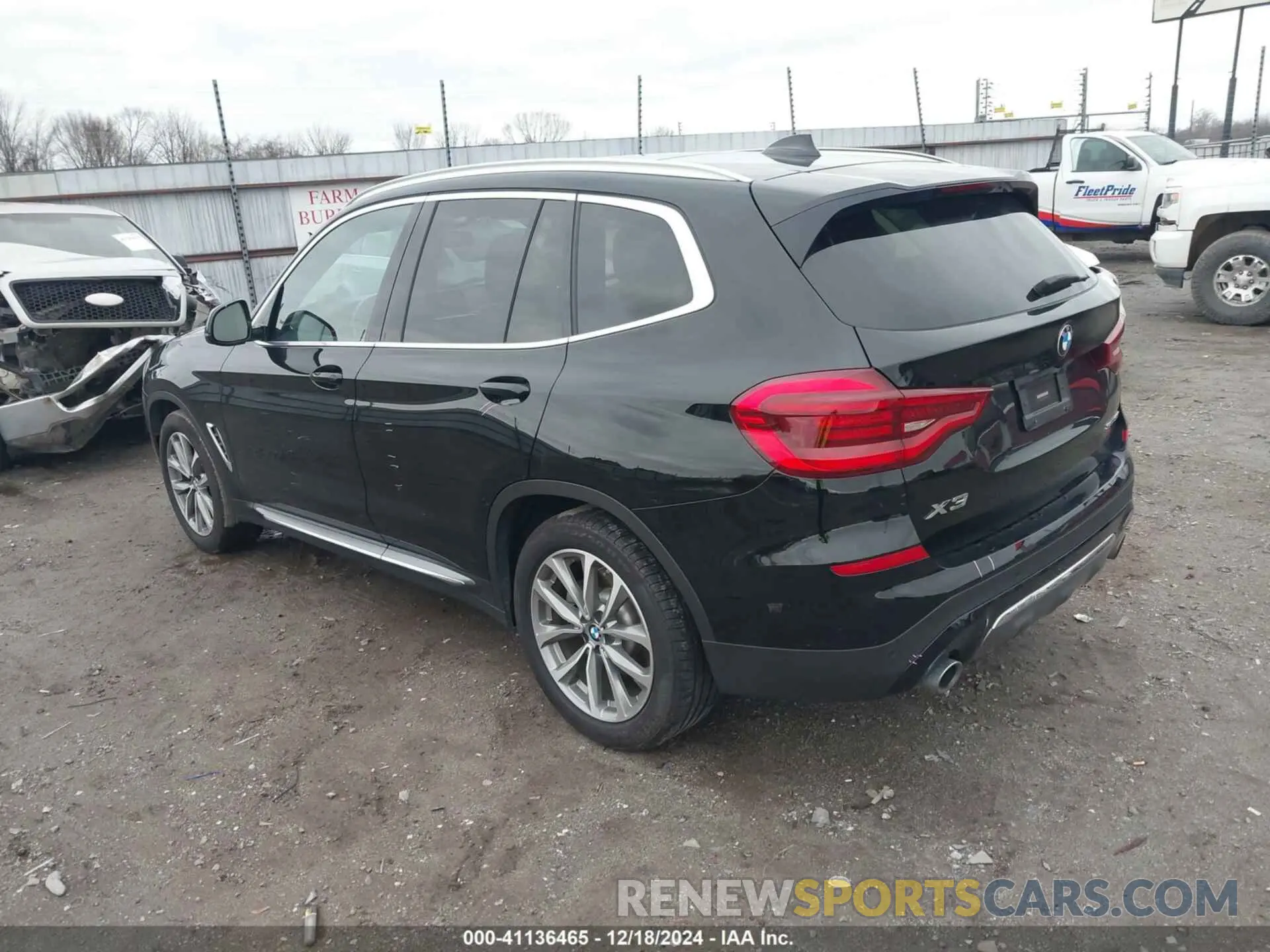 3 fotografías del automóvil dañado 5UXTR7C5XKLE88492 BMW X3 2019