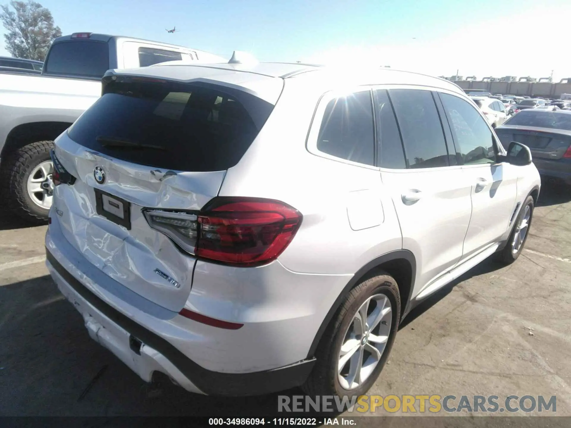 4 fotografías del automóvil dañado 5UXTR7C5XKLE94017 BMW X3 2019