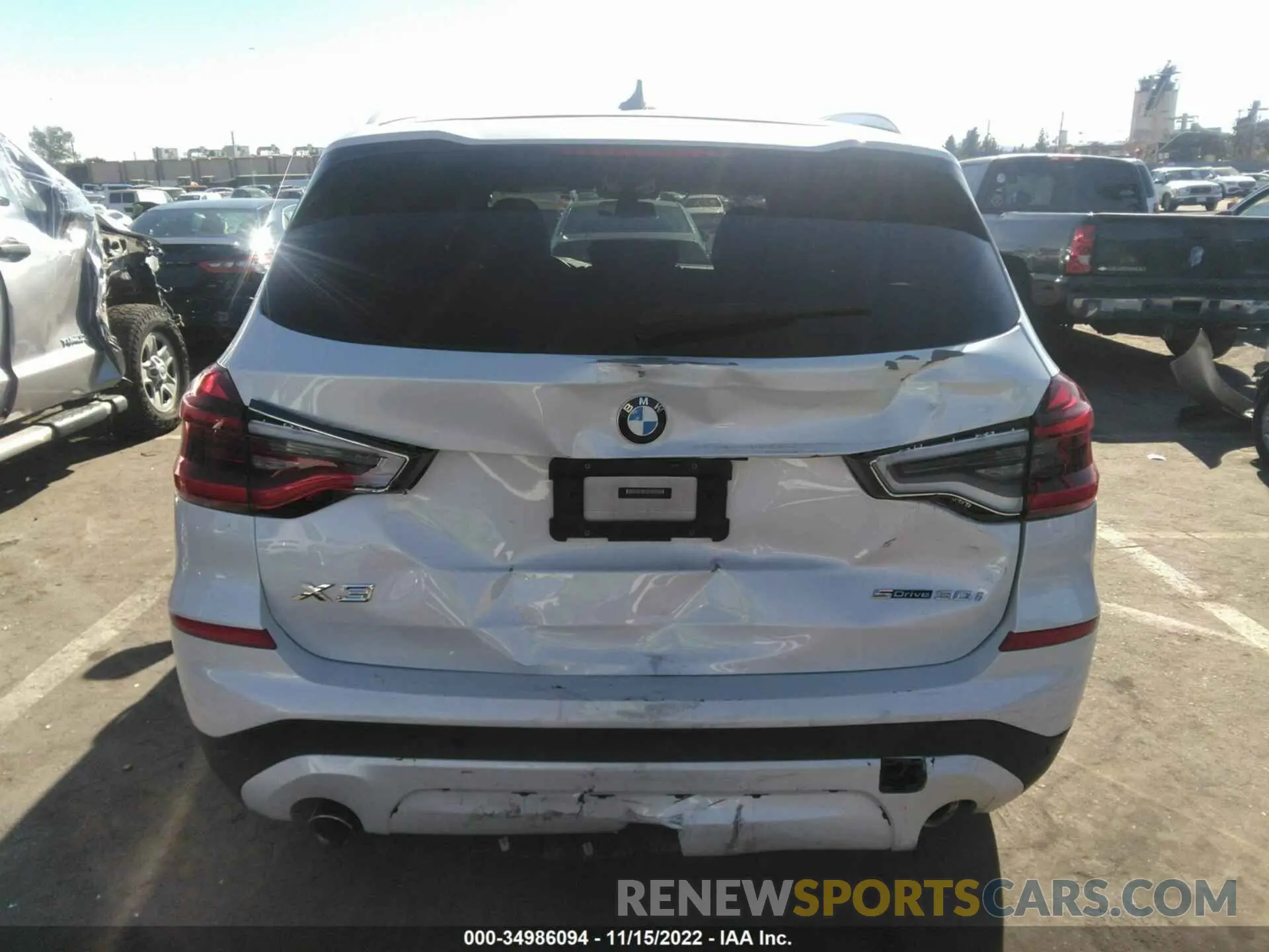 6 fotografías del automóvil dañado 5UXTR7C5XKLE94017 BMW X3 2019