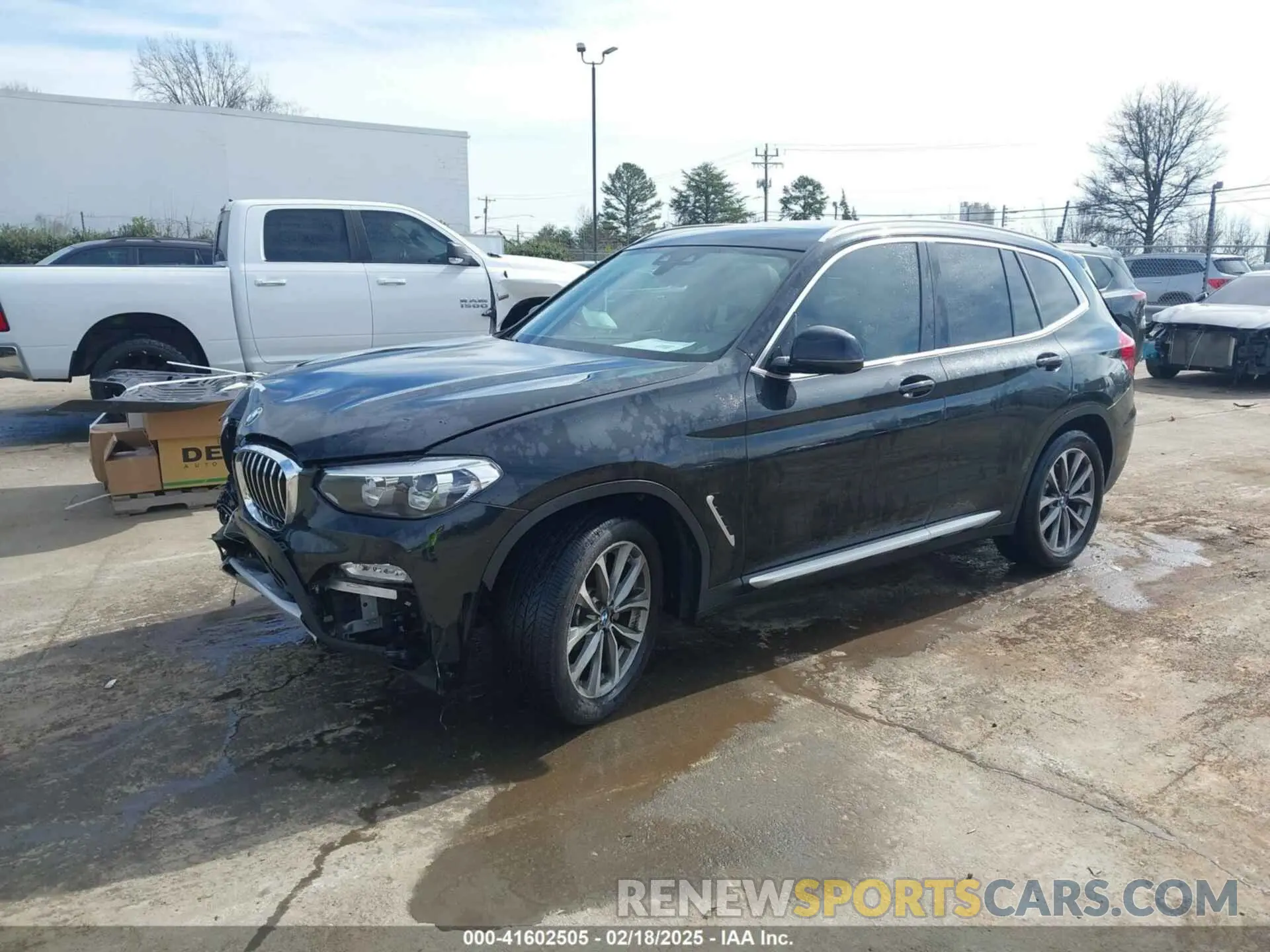2 fotografías del automóvil dañado 5UXTR7C5XKLE97919 BMW X3 2019