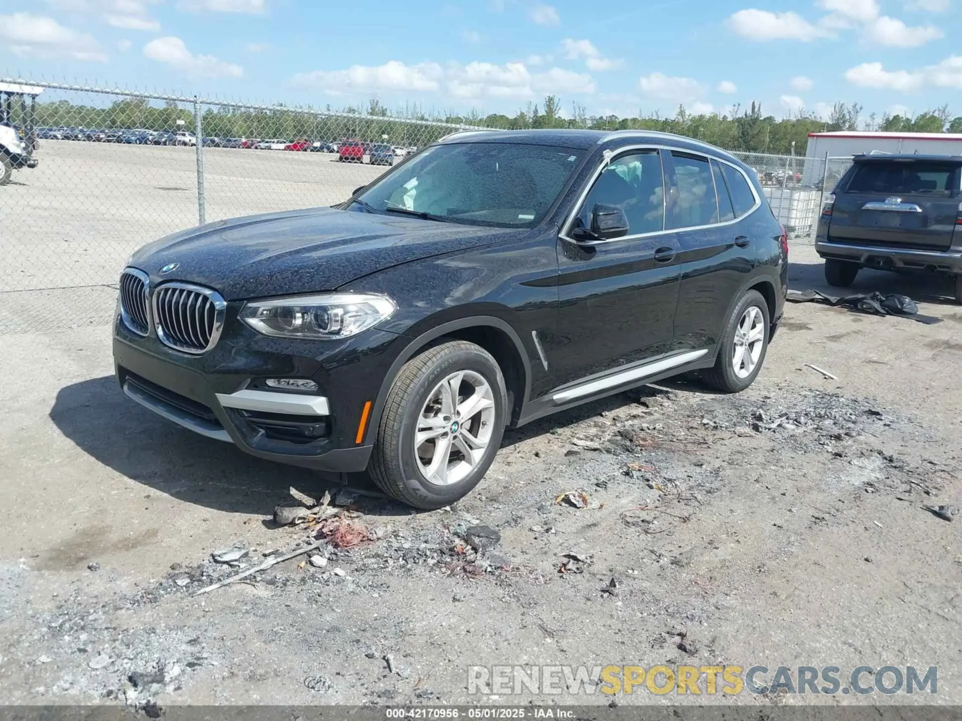 2 fotografías del automóvil dañado 5UXTR7C5XKLF29686 BMW X3 2019