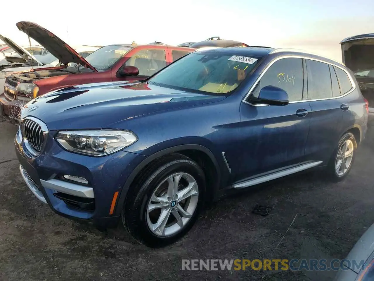 1 fotografías del automóvil dañado 5UXTR7C5XKLF33754 BMW X3 2019