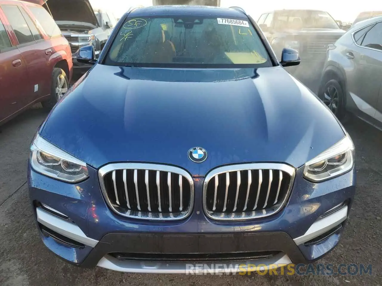 5 fotografías del automóvil dañado 5UXTR7C5XKLF33754 BMW X3 2019