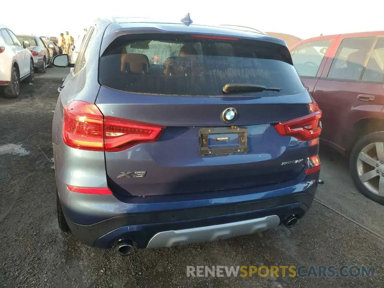 6 fotografías del automóvil dañado 5UXTR7C5XKLF33754 BMW X3 2019