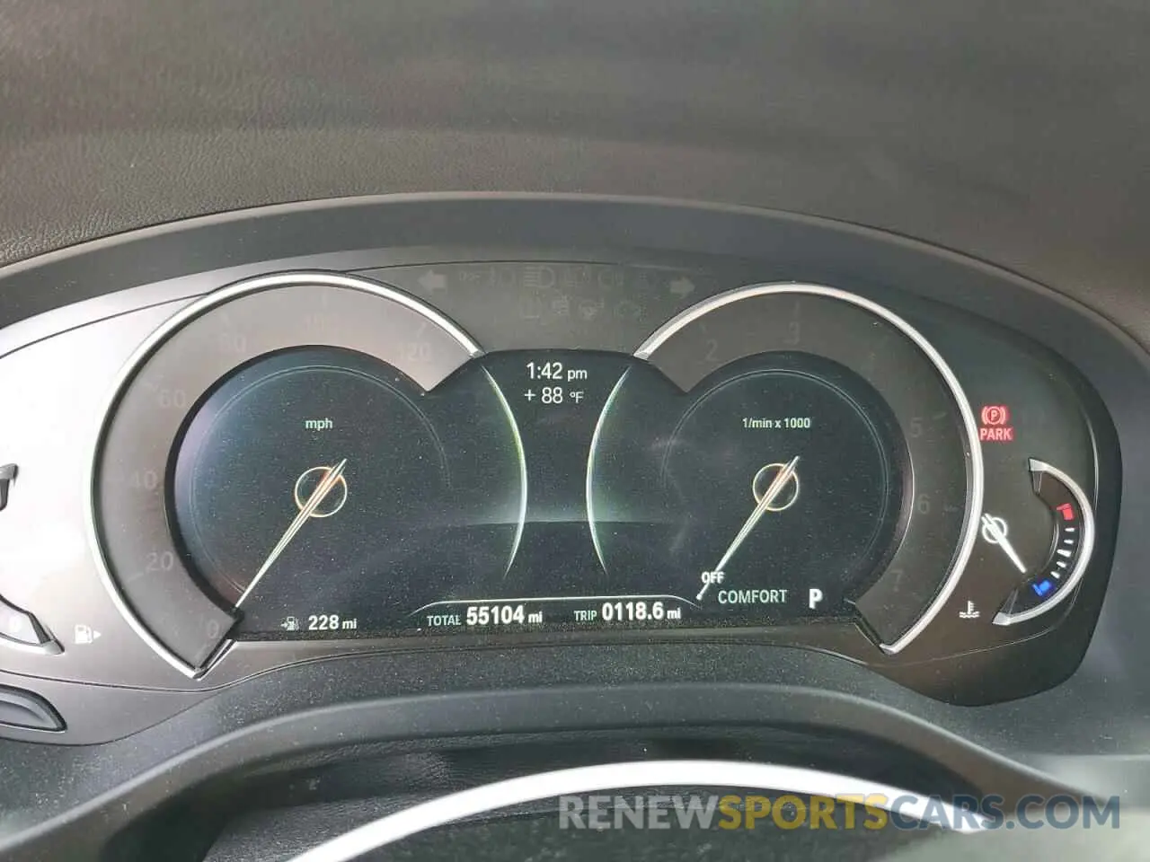 9 fotografías del automóvil dañado 5UXTR7C5XKLF33754 BMW X3 2019