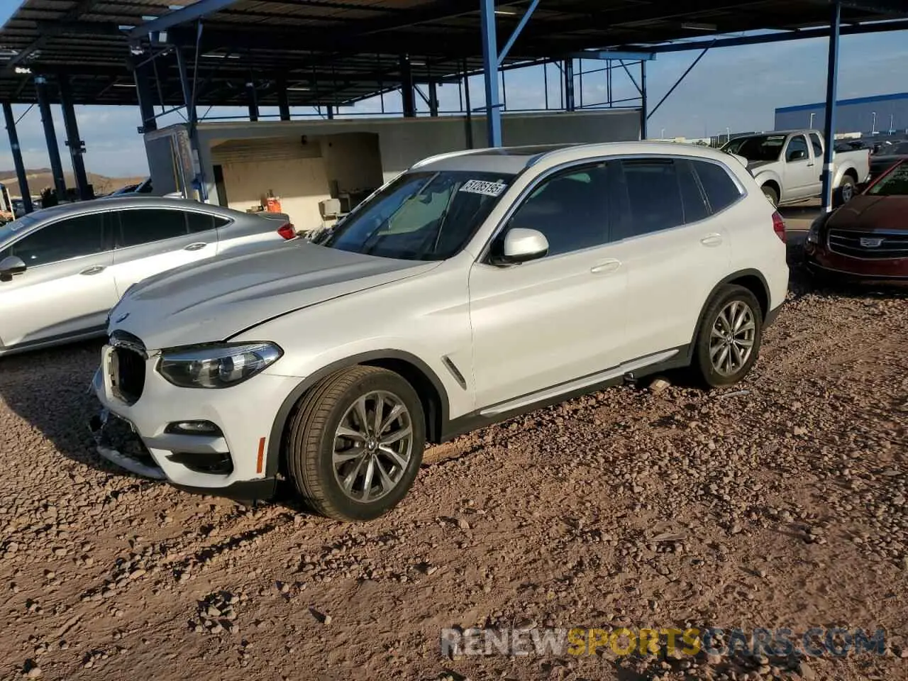 1 fotografías del automóvil dañado 5UXTR7C5XKLR45928 BMW X3 2019